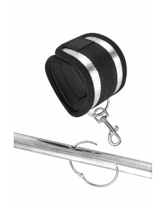 Фіксатор для рук і ніг Fetish Tentation Submission bar with 4 cuffs
