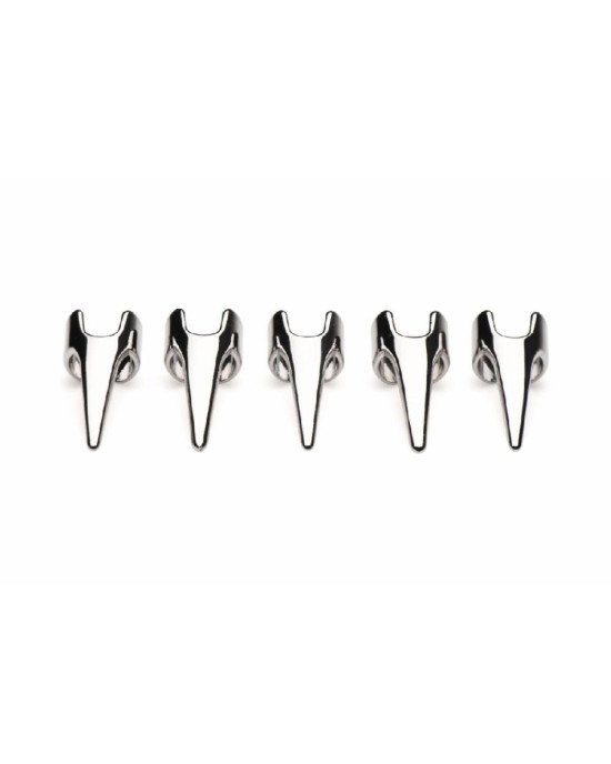 Набір кілець з кігтями Master Series Five-Piece Sensation Claw Rings - Silver (м'ята упаковка!!!)