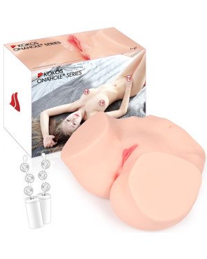 Мастурбатор Kokos 002 Hanna ONAHOLE Real Vagina 2WayPlus з вібрацією та масажем (м'яте паковання!!!)