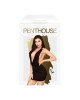 Міні-сукня Penthouse - Heart Rob Black S/M, хомут, глибоке декольте, мініатюрні стрінги Міні-сукня Penthouse - Heart Rob Black S/M, хомут, глибоке декольте, мініатюрні стрінги
