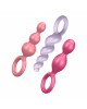 Набір анальних іграшок Satisfyer Plugs colored (set of 3) - Booty Call (м'яте паковання!!!) Набір анальних іграшок Satisfyer Plugs colored (set of 3) - Booty Call (м'яте паковання!!!)