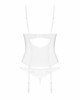 Корсет Obsessive Alissium corset & thong M/L (м'ята упаковка!!!)