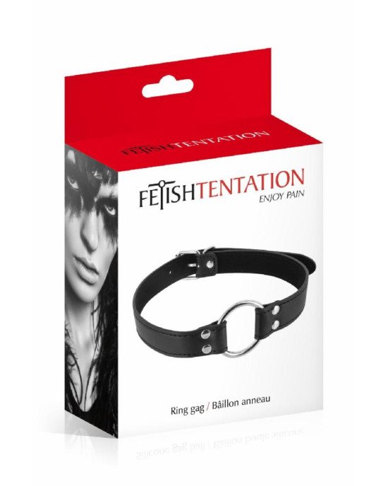Кляп із кільцем Fetish Tentation Ring Gag (м'яте паковання!!!) Кляп із кільцем Fetish Tentation Ring Gag (м'яте паковання!!!)