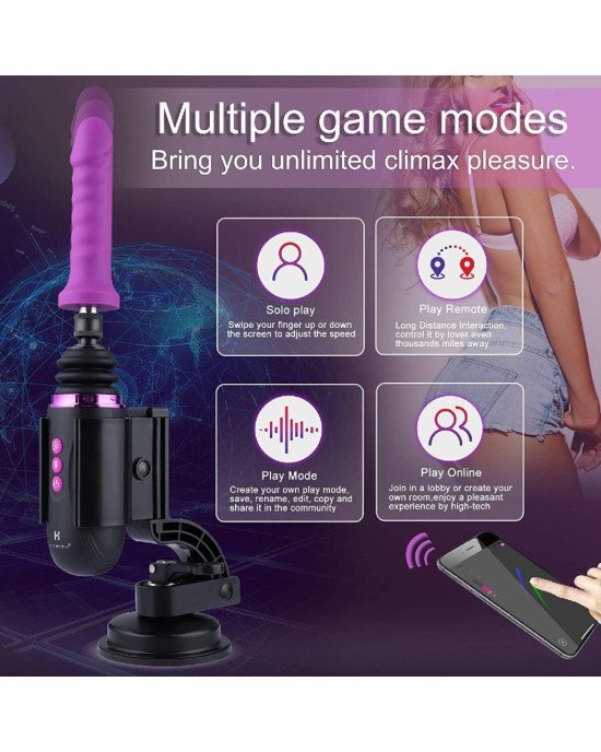 Міні секс-машина Hismith Mini Capsule Sex-Machine with Strong Suction Cup (м'ята паковання!!!) Міні секс-машина Hismith Mini Capsule Sex-Machine with Strong Suction Cup (м'ята паковання!!!)