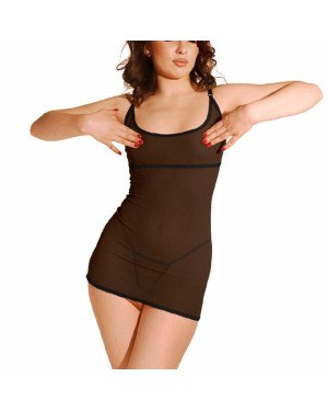 Сексуальна сукня із сітки Art of Sex- Sharlotte чорна L-2XL