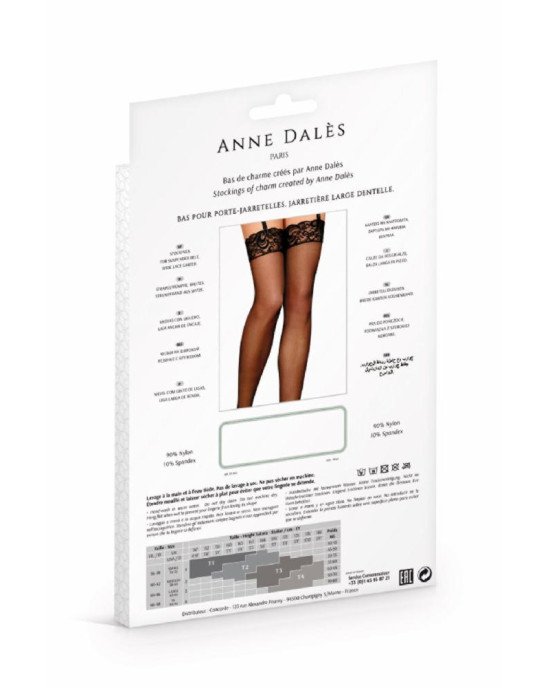 Панчохи Anne De Ales BRUNA T2 Black Панчохи Anne De Ales BRUNA T2 Black