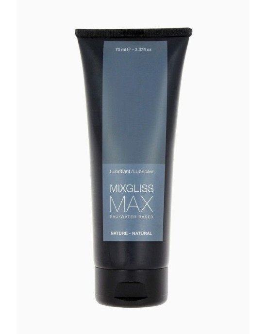 Анальний гель-змазка MixGliss MAX NATURE (70 мл)  (етикетка без тексту!!!)