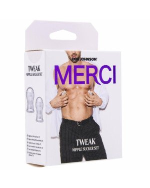 Присоски для сосків Doc Johnson Merci - Tweak - Nipple Sucker Set (м'яте паковання!!!)