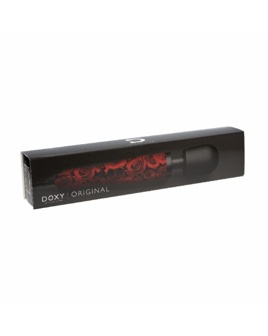 Вібромасажер DOXY Original ROSE PATTERN, дуже потужний, живлення 220В, пульсівні вібрації Вібромасажер DOXY Original ROSE PATTERN, дуже потужний, живлення 220В, пульсівні вібрації