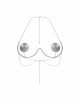 Прикраса на груди Obsessive Kisselie jewelry bra (м'яте паковання!!!) Прикраса на груди Obsessive Kisselie jewelry bra (м'яте паковання!!!)