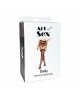 Комплект пояс та панчохи Art of Sex - Deily, колір чорний, розмір L Комплект пояс та панчохи Art of Sex - Deily, колір чорний, розмір L
