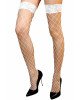Панчохи в крупну сітку Anne De Ales ERICA T2 White Панчохи в крупну сітку Anne De Ales ERICA T2 White