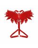 Жіноча портупея Art of Sex - Wings червона L-2XL, екошкіра Жіноча портупея Art of Sex - Wings червона L-2XL, екошкіра