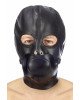 Капюшон з кляпом для БДСМ Fetish Tentation BDSM hood in leatherette with removable gag Капюшон з кляпом для БДСМ Fetish Tentation BDSM hood in leatherette with removable gag