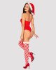 Боді Obsessive Kissmas teddy red L/XL (м'ята упаковка!!!) Боді Obsessive Kissmas teddy red L/XL (м'ята упаковка!!!)