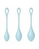 Набір йоні намистин Satisfyer Yoni Power 2 Light Blue (пошкоджене паковання!!!) Набір йоні намистин Satisfyer Yoni Power 2 Light Blue (пошкоджене паковання!!!)