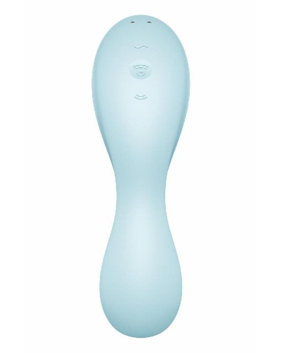 Вакуумний смарт-стимулятор із вібрацією Satisfyer Curvy Trinity 5 (Blue) (м'ята упаковка!!!) Вакуумний смарт-стимулятор із вібрацією Satisfyer Curvy Trinity 5 (Blue) (м'ята упаковка!!!)