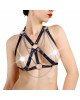 Портупея жіноча Art of Sex - Aiden Leather harness, Чорна L-2XL Портупея жіноча Art of Sex - Aiden Leather harness, Чорна L-2XL