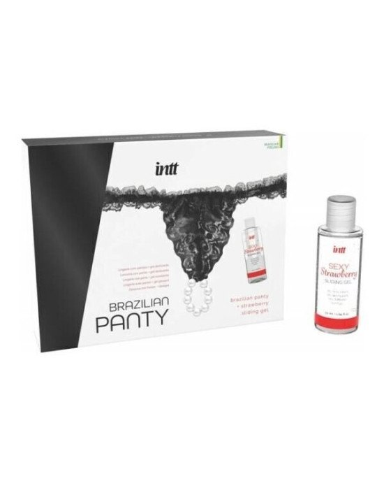 Набір Intt BRAZILIAN PANTY BLACK S-XL (м'ята упаковка!!!) Набір Intt BRAZILIAN PANTY BLACK S-XL (м'ята упаковка!!!)