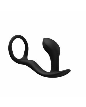 Анальна пробка з ерекційним кільцем Fun Factory BOOTIE RING Black (м'яте паковання!!!)