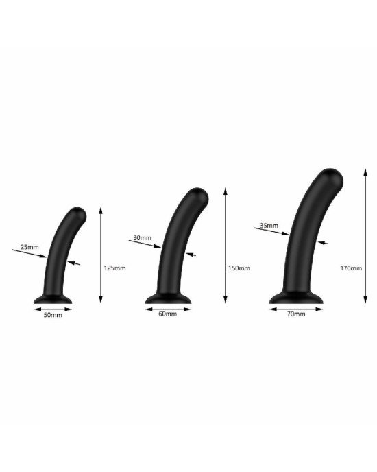 Набір дилдо Nexus Dilating Set (17см, 15см, 12,5см) (м'ята упаковка!!!) Набір дилдо Nexus Dilating Set (17см, 15см, 12,5см) (м'ята упаковка!!!)