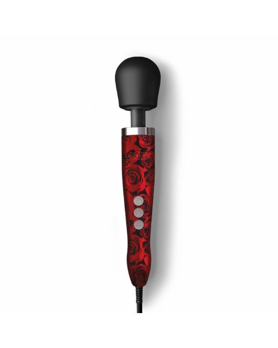 Вібромасажер DOXY Die Cast ROSE PATTERN, дуже потужний, живлення 220В, металевий корпус Вібромасажер DOXY Die Cast ROSE PATTERN, дуже потужний, живлення 220В, металевий корпус