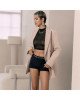 Шорти з фіксацією ділдо Strap-On-Me Harness Lingerie Allure - S - Black
