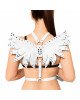 Жіноча портупея Art of Sex - Wings біла L-2XL, екошкіра Жіноча портупея Art of Sex - Wings біла L-2XL, екошкіра