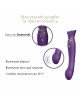 Смартвібратор Zalo — Queen Twilight Purple, пульсівна перлина, кристал Swarovski Смартвібратор Zalo — Queen Twilight Purple, пульсівна перлина, кристал Swarovski