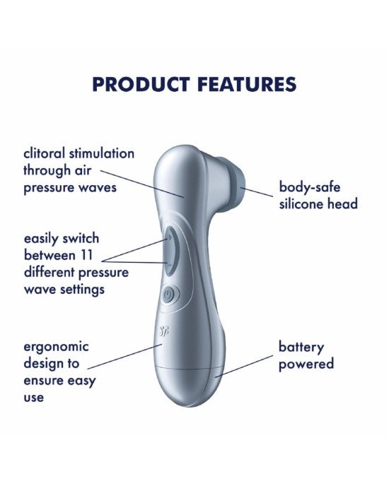 Вакуумний кліторальний стимулятор Satisfyer Pro 2 Generation 2 Battery Series (м'яте паковання!!!)
