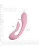 Вібратор Adrien Lastic G-wave вагінально-кліторальний, 2 мотора, універсальний Вібратор Adrien Lastic G-wave вагінально-кліторальний, 2 мотора, універсальний