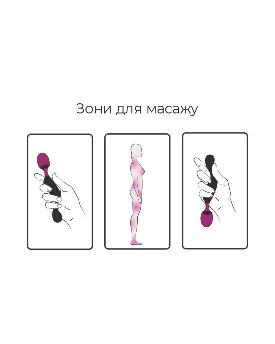 Мінівібромасажер Adrien Lastic Symphony, дуже гнучка голівка, потужний, зручна ручка Мінівібромасажер Adrien Lastic Symphony, дуже гнучка голівка, потужний, зручна ручка