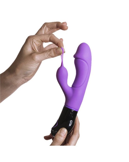 Вібратор-кролик Adrien Lastic Ares з петелькою для пальця Вібратор-кролик Adrien Lastic Ares з петелькою для пальця