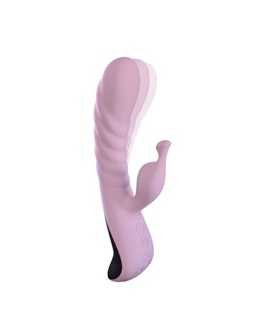 Вібратор Adrien Lastic Mini Trigger з масажними рухами стовбура Вібратор Adrien Lastic Mini Trigger з масажними рухами стовбура