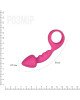 Анальна пробка Adrien Lastic Budy Pink із стимулюючою ніжкою, макс. діаметр 2,5 см