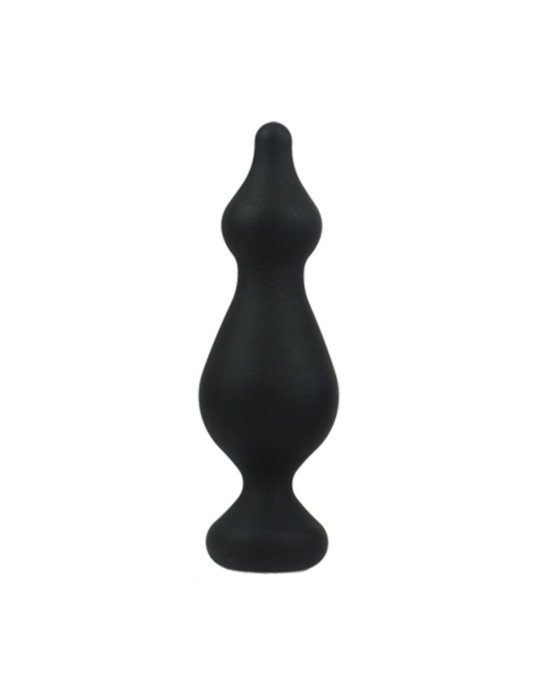 Анальна пробка Adrien Lastic Amuse Big Black (L) з двома переходами, макс. діаметр 4,4 см Анальна пробка Adrien Lastic Amuse Big Black (L) з двома переходами, макс. діаметр 4,4 см