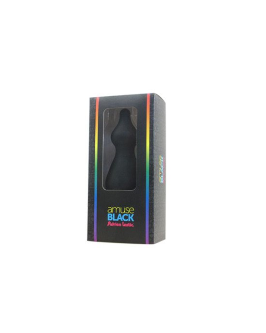 Анальна пробка Adrien Lastic Amuse Big Black (L) з двома переходами, макс. діаметр 4,4 см Анальна пробка Adrien Lastic Amuse Big Black (L) з двома переходами, макс. діаметр 4,4 см