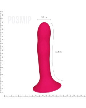 Дилдо з присоскою Adrien Lastic Hitsens 4 Pink, відмінно для страпона, діаметр 3,7см, довжина 17,8см Дилдо з присоскою Adrien Lastic Hitsens 4 Pink, відмінно для страпона, діаметр 3,7см, довжина 17,8см