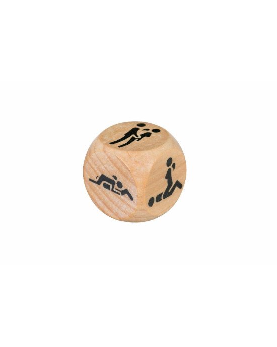 Дерев'яний кубик з позами Adrien Lastic Dice Sexy (1 шт) Дерев'яний кубик з позами Adrien Lastic Dice Sexy (1 шт)