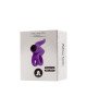 Ерекційне віброкільце Adrien Lastic Bullet Lastic Ring з язичком і щіточкою для стимуляції клітора