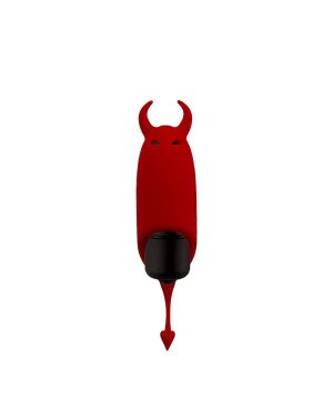 Віброкуля Adrien Lastic Pocket Vibe Devol з хвостиком і ріжками