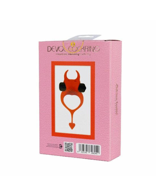 Ерекційне кільце Devol Cockring із вібрацією Ерекційне кільце Devol Cockring із вібрацією