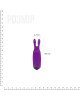 Віброкуля Adrien Lastic Pocket Vibe Rabbit Purple зі стимулювальними вушками Віброкуля Adrien Lastic Pocket Vibe Rabbit Purple зі стимулювальними вушками