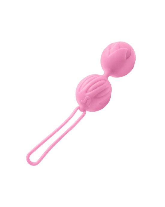 Вагінальні кульки Adrien Lastic Geisha Lastic Balls Mini Pink (S), діаметр 3,4 см, маса 85 г Вагінальні кульки Adrien Lastic Geisha Lastic Balls Mini Pink (S), діаметр 3,4 см, маса 85 г