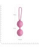 Вагінальні кульки Adrien Lastic Geisha Lastic Balls Mini Pink (S), діаметр 3,4 см, маса 85 г Вагінальні кульки Adrien Lastic Geisha Lastic Balls Mini Pink (S), діаметр 3,4 см, маса 85 г