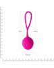 Вагінальні кульки Adrien Lastic Geisha Lastic Balls Mía Magenta (L), діаметр 4 см, маса 42 г