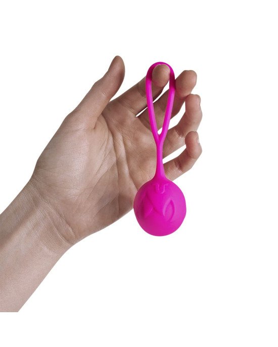 Вагінальні кульки Adrien Lastic Geisha Lastic Balls Mía Magenta (L), діаметр 4 см, маса 42 г