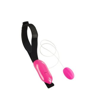 Виброяйце Adrien Lastic Playball для стимуляції точки А, з турборежимом, кріплення до ноги