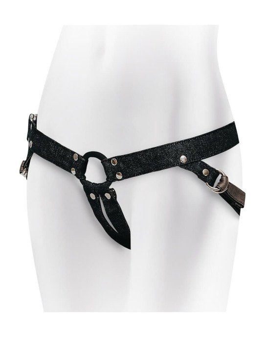 Джинсові трусики для страпона Adrien Lastic - Lastic Strap-on Джинсові трусики для страпона Adrien Lastic - Lastic Strap-on