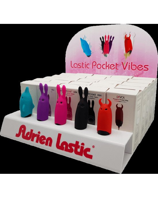 Набір вібраторів Adrien Lastic Promo Pack Pocket Vibe (25 шт + тестери) Набір вібраторів Adrien Lastic Promo Pack Pocket Vibe (25 шт + тестери)